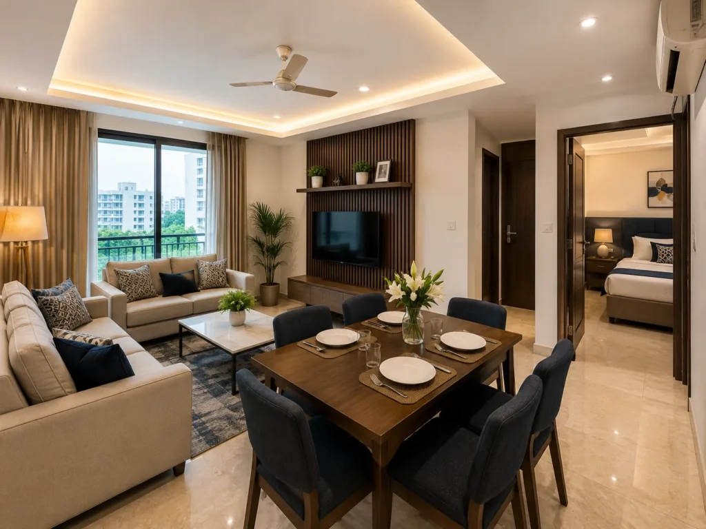 Fully Furnished Service Apartments South Delhi