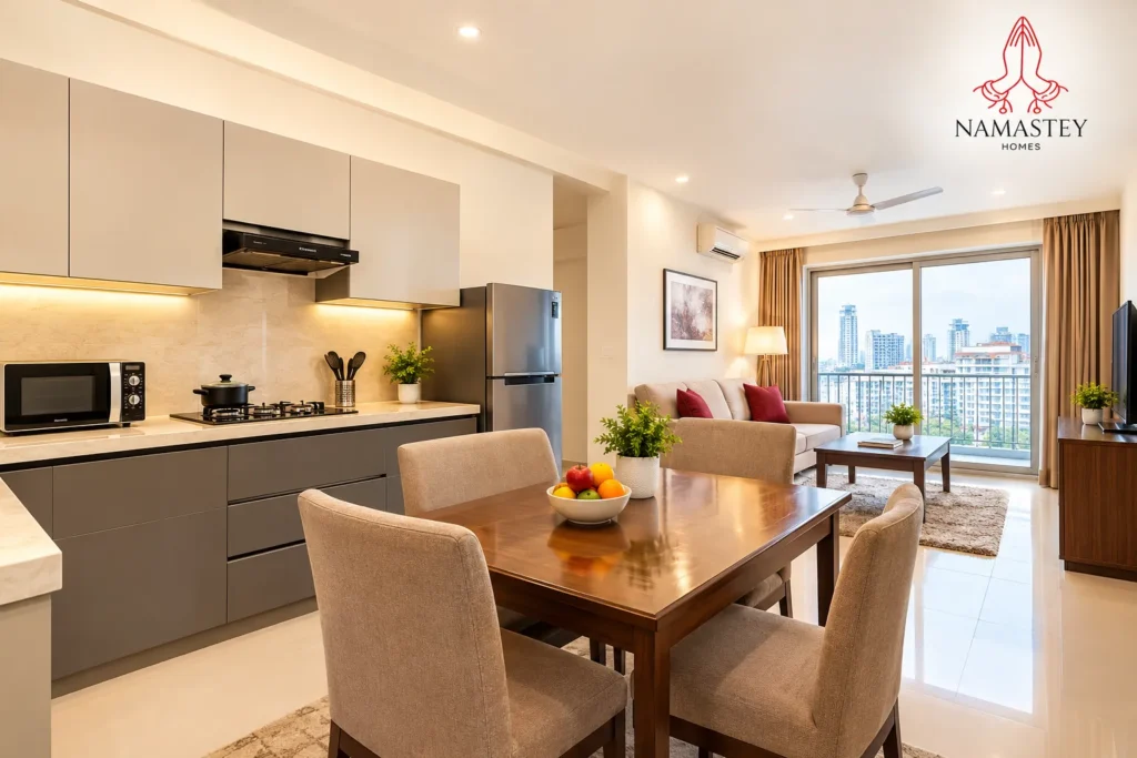 Modern Luxury Service Apartments near Saket and Hauz Khas