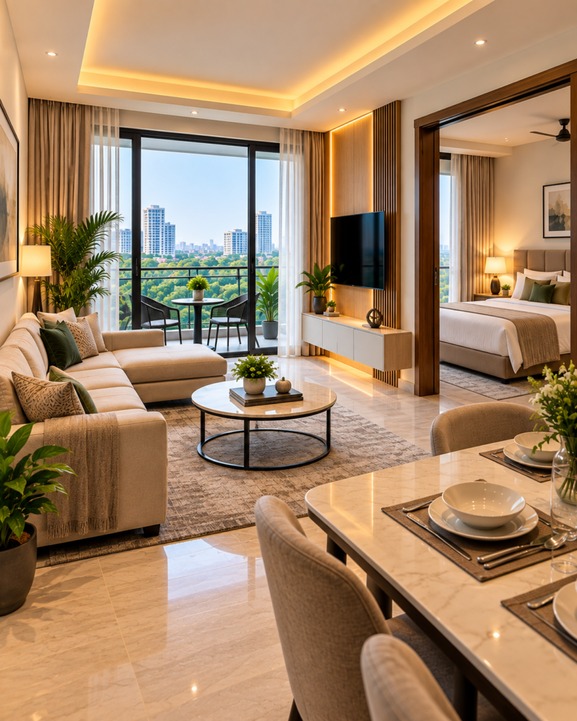 Monthly Rental Apartments in South Delhi