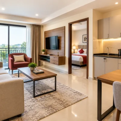 Service apartments in Saket Delhi